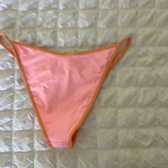 L*Space Tommy pink high waisted bikini bottom - Picture 9 of 9